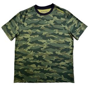 Municipal Sport Utility Gear Camo T-Shirt Mens XL Green Camouflage Gym Workout